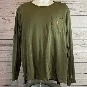 Polo Ralph Lauren Forest Green Long Sleeve Tee